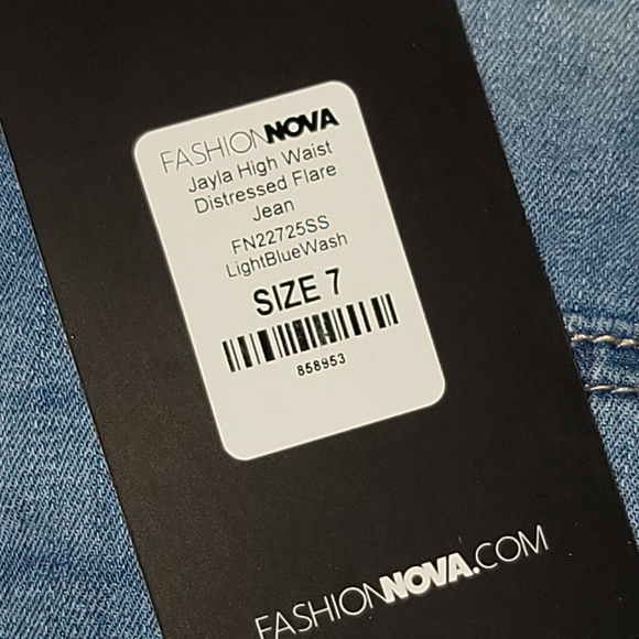 NWT Fasion Nova jeans size 7 - Picture 8 of 9